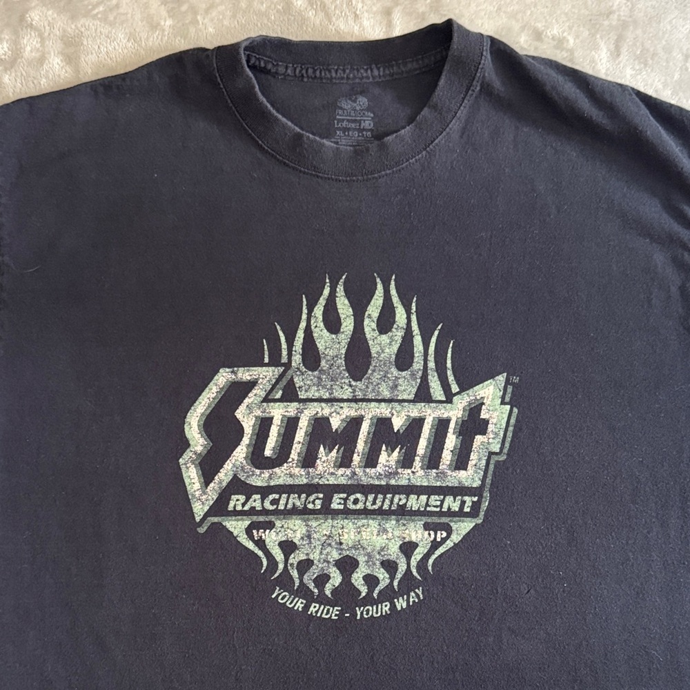 Summit Racing Equipment Black T-Shirt XL